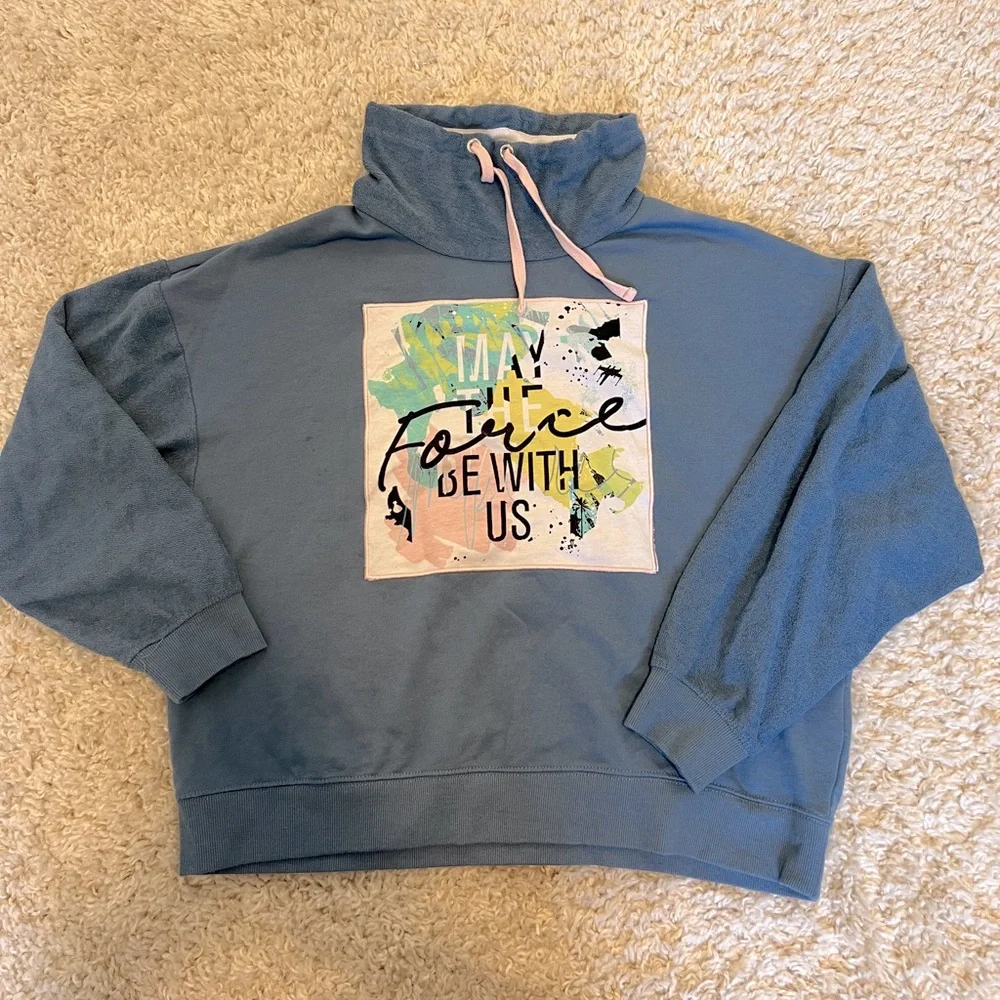 Star Wars Graphic Funnel Neck Sweatshirt - Picture 2 of 8